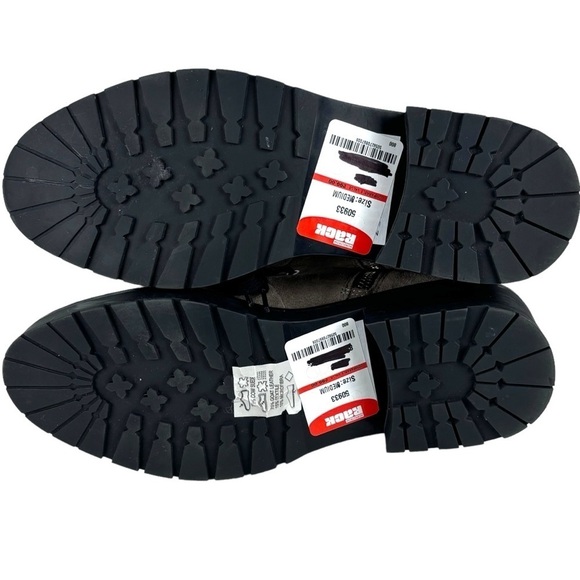 ALL SAINTS DUSTY WF658X BEIGE SUEDE LEATHER LACE UP ANKLE COMBAT STYLE LUG BOOTS - Picture 10 of 16